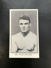 1923 Burstein Isaacs & Co Famous Prize Fighters #36 PAUL JOURNEE