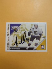 Matt Moulson Signed Manchester Monarchs AHL Card