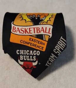 Vintage Chicago Bulls NBA Krawatte RM Style 59"x3.75" - Bild 1 von 6