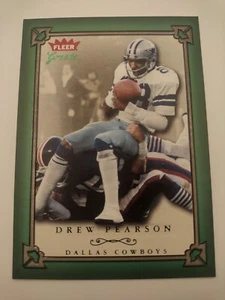 Drew Pearson - Fleer Greats 2004 serie verde #159/500 Dallas Cowboys - Imagen 1 de 2