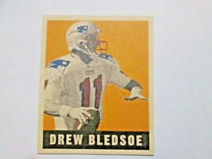 1997 Donruss Drew Bledsoe 1948 Leaf New England Patriots #1162/1948 - Bild 1 von 1