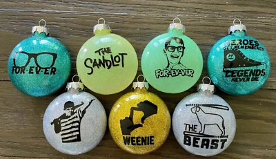 ¡Adornos de Navidad hechos a mano “The Sandlot”! Foto 1 de 4