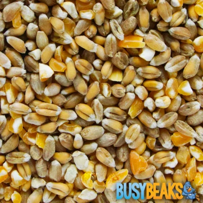 BusyBeaks Mixed Poultry Corn - Premium Grade Food Feed For Chicken Geese Duck