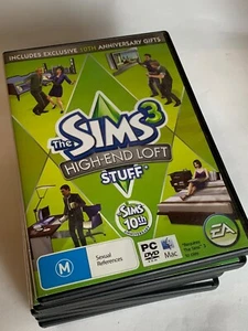 The Sims 3 High-End Loft Stuff Sims 10th Anniversary Plays on PC DVD Rom or Mac - Picture 1 of 1