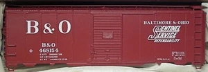 Accurail HO 8130.2 Baltimore & Ohio 40' SD Stahl Boxcar #468154 Sentinel Service - Bild 1 von 4