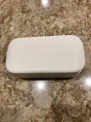 Usado MARC JACOBS GRANDE BLANCO AUTÉNTICO GAFAS ESTUCHE SOLAMENTE Foto 1 de 4