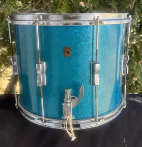 Vintage 1950's Original WFL Ludwig Parade Snare Drum WEATHER KING MUST SEE - Picture 1 of 13