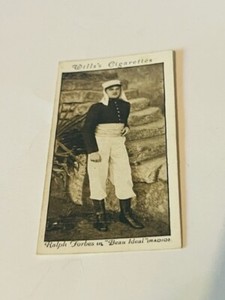 WD HO Wills Cigarette Tobacco 1937 Trading Card Cinema Stars Beau Ideal Forbes