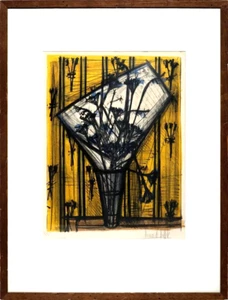 Bernard Buffet Flowers Signed, Numbered - Picture 1 of 4