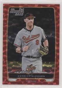2012 Bowman Draft Draft Picks Red Ice /25 Derrick Bleeker #BDPP157
