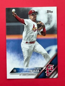 RUBEN TEJADA ~ 2016 Topps #405 ~ St. Louis Cardinals - Picture 1 of 6