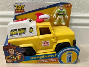 DISNEY TOY STORY IMAGINEXT BUZZ LIGHTYEAR & PIZZA PLANET LAUNCHER - NIB - Picture 1 of 8
