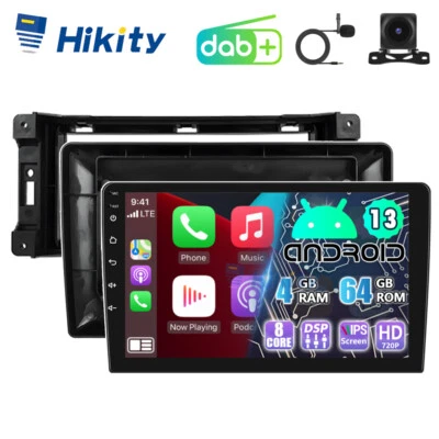 DAB+ 4+64GB 8 Core Android 13 Autoradio CarPlay GPS Navi für Dodge Jeep Chrysler - Bild 1 von 4