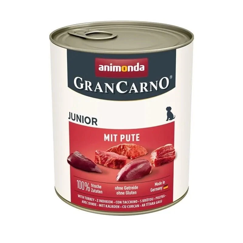 4017721824750 ANIMONDA Grancarno Junior Turkey - Nassfutter für Hunde - 800 g an - Bild 1 von 1