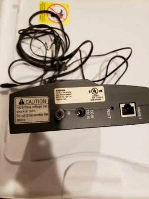 Toshiba Cable Modem and Power Suppy PCX1000 (DAZ8801F) - Image 1 of 3