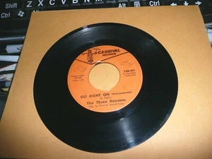 record 45 rare Soul The Three Reasons GO Right On Carnival VG+ - Picture 1 of 3
