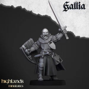 Highland Miniatures Held Questing Knight zu Fuß - Bild 1 von 1