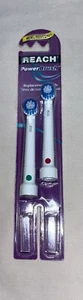 Reach Power Brush Electric Toothbrush REPLACEMENT HEADS Package of 2 NEW - Picture 1 of 2