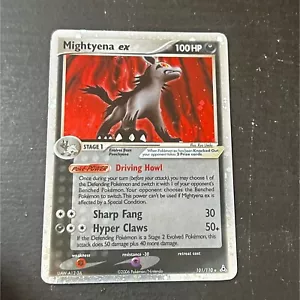 Mightyena ex Holon Phantoms 101/110 Holo Ultra Rare 2006 pokemon - Picture 1 of 10