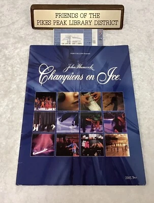 2005 CHAMPIONS ON ICE cast SIGNED by Kwan Cohen +22 More Skaters-some Olympians! - Image 1 of 4