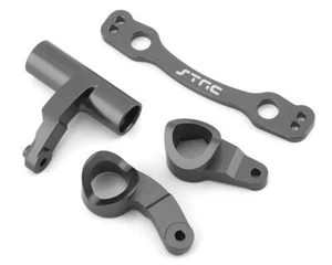 ST Racing Concepts Arrma 6S Aluminum HD Steering Bellcrank Set (Gun Metal) - Picture 1 of 2