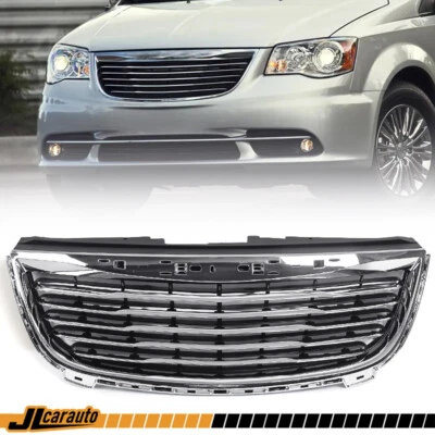 For 2011-2016 Chrysler Town & Country Grill Front Upper Grille Chrome 68100692AB Foto 1 de 4