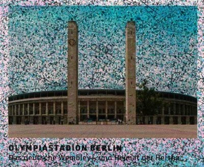 PANINI FUßBALL 11 FREUNDE - FUßBALL KLASSIKER Panini Sticker 11 Friends Football Classics No. 67 Hertha BSC Olympic Stadium NEW