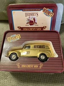 1994 ERTL 1950 Chevy Panel Van Hersheys Diecast with Tin 1:43 1894 to 1994 100th - Picture 1 of 10