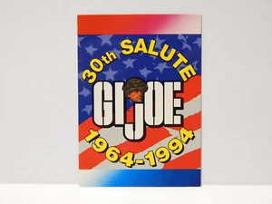 GI Joe 30th Salute Hasbro Promo Card 1994 (A) - Picture 1 of 2