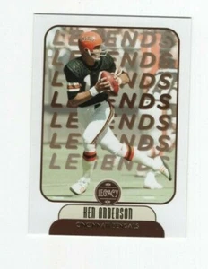 2021 PANINI LEGACY FOOTBALL - LEGENDS KEN ANDERSON CINCINNATI BENGALS #124 - Picture 1 of 7