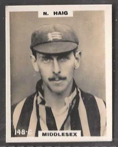 PINNACE CRICKET 1924 (KF198)-#148- MIDDLESEX - HAIG  - Picture 1 of 2