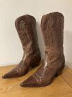 Womens Western Boots,  size Uk4 / EU37  Brown Cowgirl Boots