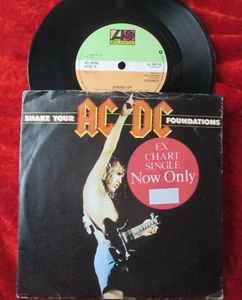 AC/DC - Shake your Foundations (1986) UK 7" - Imagen 1 de 1