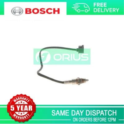Fits Mercedes C-Class E-Class + Other Models Bosch Left Lambda Oxygen Sensor - Image 1 of 4
