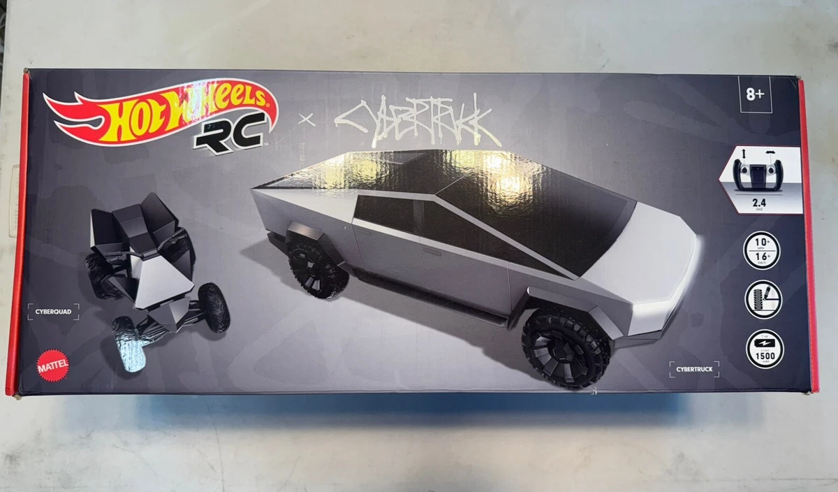 Preços baixos em Hot Wheels Tesla Cybertruck 1:10 Scale Limited
