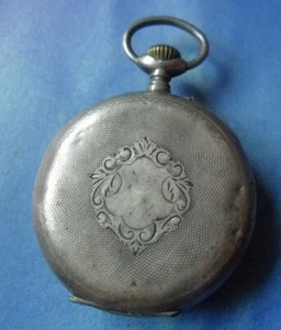 Antique PALLAS Silver Pocket Watch 15 Rubis 1905 Remontoir J&F James Fenton lion - Picture 1 of 10