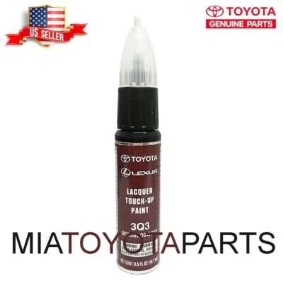 Genuine OEM Toyota Lexus Touch Up Paint 00258-003Q3-21  Salsa Red Pearl 3Q3 — 第 1/3 张图片