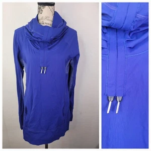 Sudadera Lululemon Talla 10 Run Ambition Pullover con Capucha Cola de Caballo Agujero Pulgares - Imagen 1 de 9