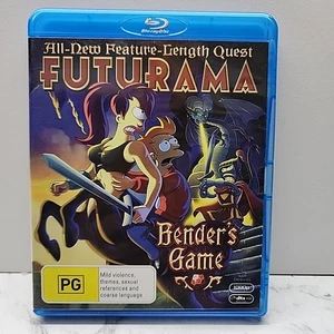Futurama Bender's Game (2008, Blu-ray) Region B Like New - Picture 1 of 2