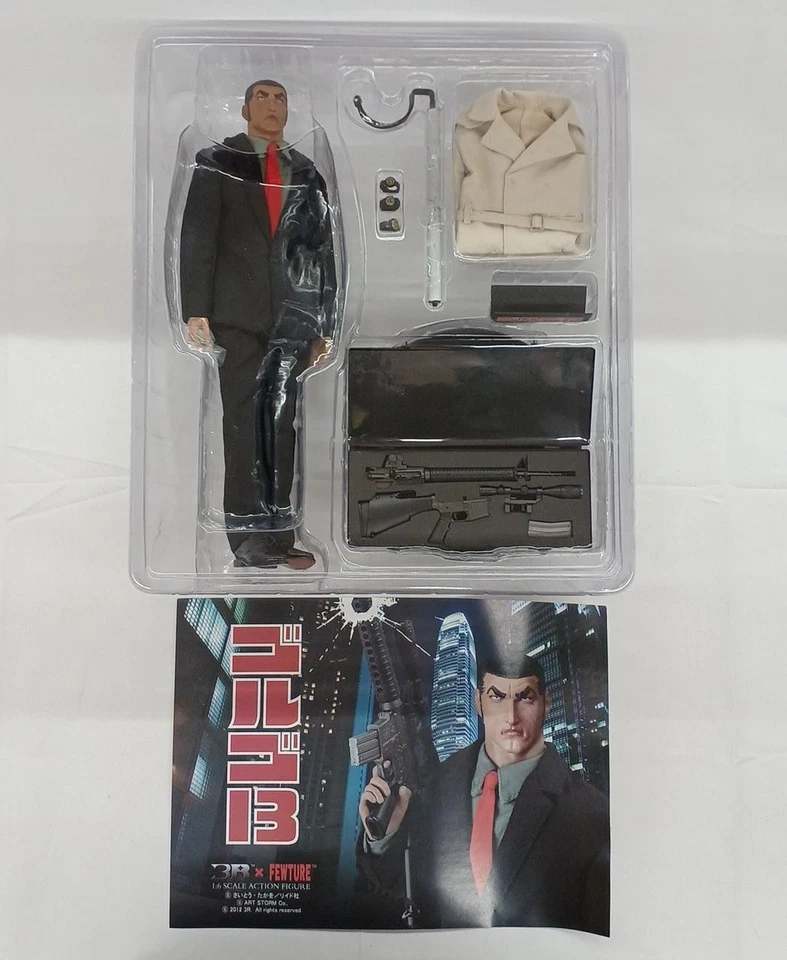 Figura de acción Art Storm Golgo 13 Duke Togo anime coleccionable Japón Foto 1 de 4
