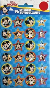 Disney Mickey Mouse & Friends Aufkleber (96 Sticker auf 4 Blatt) - Bild 1 von 1