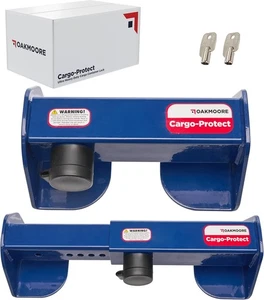Oakmoore Heavy Duty Shipping Container Lock for Cargo Van Semi Trailer Box Truck - Picture 1 of 9
