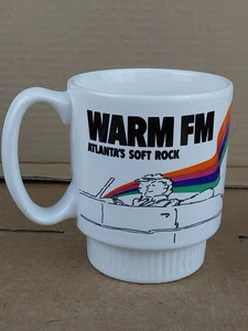 Vintage Radio Warm FM Atlanta's Soft Rock Kaffeebecher - Bild 1 von 9