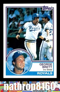 1983 Topps #600 George Brett HOF Baseball NM/NM+ Kansas City Royals 12175 - Bild 1 von 4