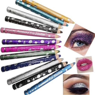 Lying Silkworm Pen Matte Pearlescent Colorful Eyeshadow Pencillong Lasting @ - Image 1 of 4