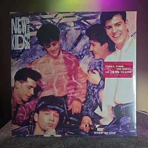 New Kids on the Block - Step By Step - 35th Anniversary Vinyl Record LP - Picture 1 of 3