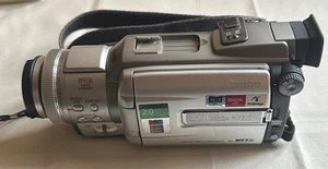 Canon Pal Mvx3i DV Digital Video Camcorder Silber Gebraucht - Bild 1 von 11