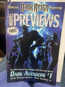 Marvel Previews Dark Avengers #1  Special Dark Reign Edition Marvel Comics 2008 - Bild 1 von 2