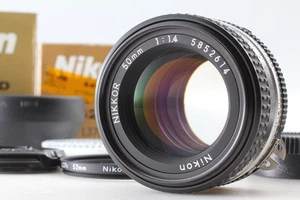 SIC SN 585xxx [ Almost MINT ] Nikon Ai-s Nikkor 50mm F1.4 MF Standard Lens JAPAN - Picture 1 of 9