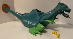 DE COLECCIÓN IDEAL KING ZOR DINOSAURIO JUGUETE A BATERÍA CON BOLAS BONITA EXHIBICIÓN 1962 - Imagen 1 de 24